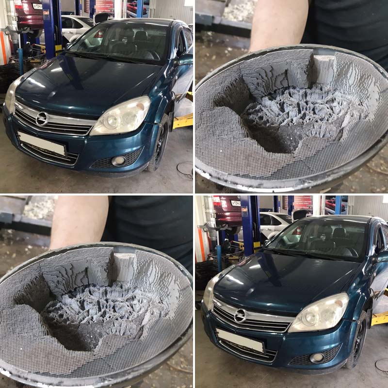 Удалили катализатор на Opel Astra в Казани